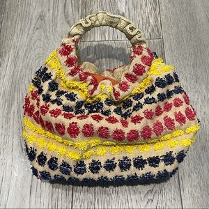 Kakatoo Embroidered Flower Bag